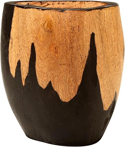 Argentine Carob Wood Mate Ranchero (Black)