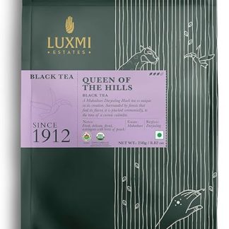 Luxmi Tea, Queen Elizabeth Blend, Darjeeling Second Flush Tea from our Makaibari Tea Estate, 250 Grams