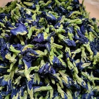 ARS 100 Grams (0.1 Kg.) Organic Dried Butterfly Pea Flower Clitoria Ternatea Herbs Herbal Healthy Tea Drink Recipes Food Coloring Antioxidants Aging Wrinkles