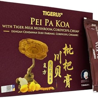 Pei Pa Koa 7.5Ml X 24 Sachets [ Cough Phlegm Sore Throat Anti Inflammatory Tiger Milk Mushroom ]