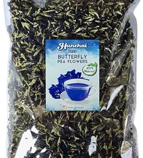 HUNCHAI 2 Ib. Butterfly pea Flowers Whole, Dried Herb 100%