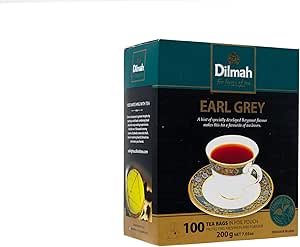 Dilmah Early Grey Tea 100 Teabags, 200 g
