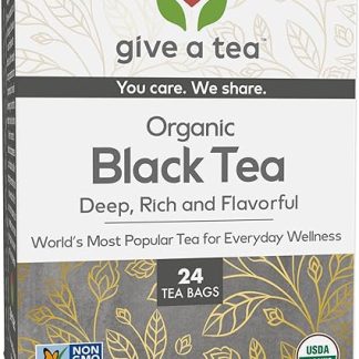 Now Foods Black Tea Bags Organic, 24 Count