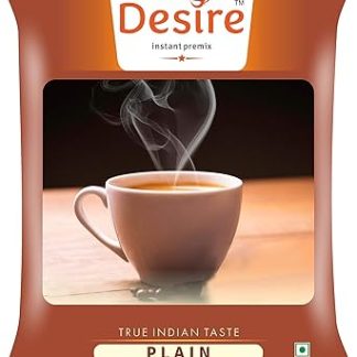 Desire Foods Plain Tea Instant Premix, 500Gms, For Both Manual And Vending Machines, Flavor, Refreshing Taste Svplaintea_500