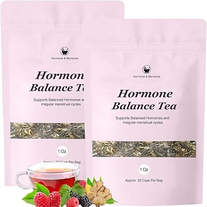 Hormone Balance Tea, Hormone Balance for Women, Organic Healthy Cycle Herbal Tea, Loose Leaves, 1 Count
