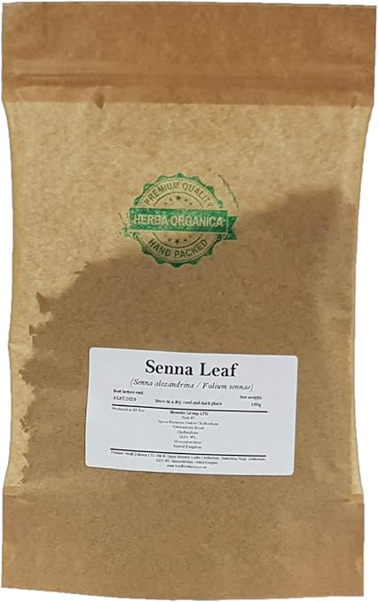 Herba Organica Senna Leaf - Senna Alexandrina L Alexandrian Senna (100g)