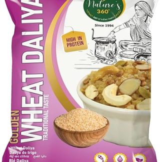 Chaudhhary's NATURE'S 360 - Golden Wheat Daliya HIGH IN PROTEIN - 1 KG