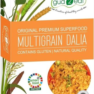 Gud2eat Multigrain Dalia | Healthy food | simple to make spicy upama | tasty and delicious | 400g