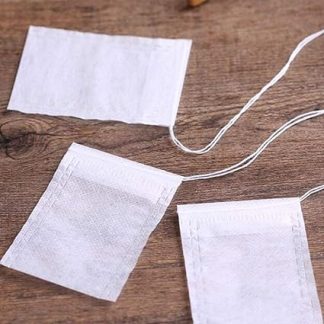 100Pcs Paper Empty Draw String Teabag Herb Tea Bag Loose Tea Bag Pouch
