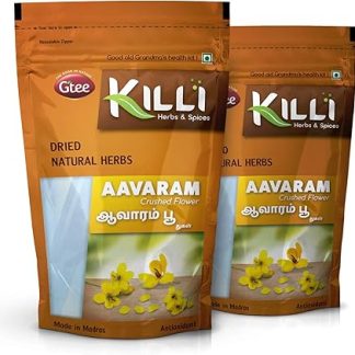 KILLI Avarampoo | Tarwar | Aavaram | Senna auriculata | Tangedu Flower Crushed, 100g (Pack of 2)