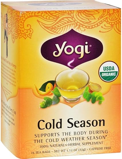 Yogi Herbal Teas, Cold Season 16 ea ( pack of 3)