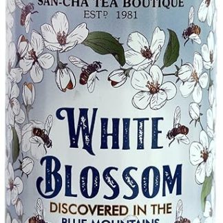 Sancha Tea Boutique, White Blossom, White Tea, 25g Loose Leaves, Antioxidant Rich, Silver Needles, Caffeine Light, Harvested in the Blue Mountains