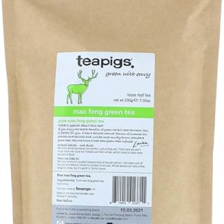 Teapigs Mao Feng Green Tea Tea Made With Whole Leaves (1 Pack of 200g Loose)
