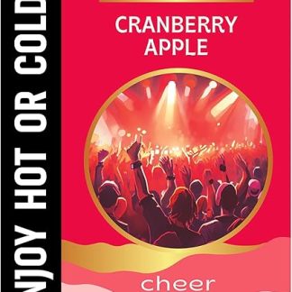 TE-A-ME Cranberry Apple Infusion, 25 Tea Bags (2 Flavored Bags Free)