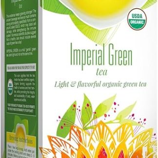 Davidson's Tea Imperial Green Tea, 25-Count Tea Bags, 1.41 Oz (Pack of 6)