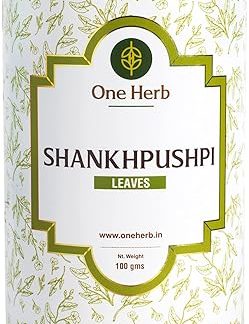 One Herb - Shankhpushpi Tea 100g, Superherb for Memory & Sleep, Helps with Headache, Herbal Tea, Caffeine Free
