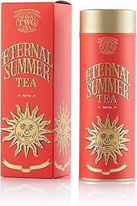 TWG Tea Eternal Summer Tea - Iced Tea - Loose Leaf South African Red Tea - Tea Blend In Haute Couture - Gift Tea Tin - 100G