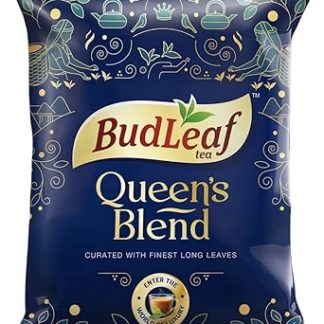 BudLeaf Queen's Blend Hand Picked Natural Black Tea (Loose Leaves, Pack Of 2, 250 Gm Each)