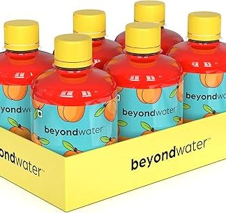 Beyond Water Peach Iced Tea Low-Calorie Ready To Drink Real Brewed Tea With Low Sugar – 250 ml (Pack of 6)