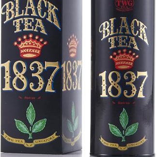 TWG Tea 1837 Black Tea, Loose Leaf Black Tea Blend In Haute Couture Gift Tea Tin, 100G