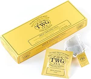 TWG Tea Milk Oolong, In 15 Hand Sewn Cotton Tea Bags In A Giftbox, 37.5 G