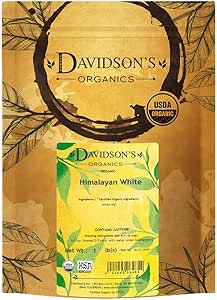 Davidson's Tea Himalayan White, Bulk Tea, 16 Ounce