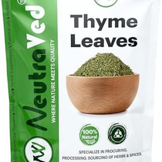 NeutraVed Thyme Leaves 40 Gm | Dry Thyme Use For Herb Seasoning & Herbal Tea Leaves For Cough & Cold 40 G (Pack Of 1)