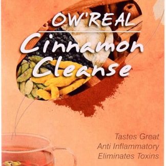 Organic Wellness Cinnamon Cleanse Tea | 25 Tea Bags I Herbal Infusion I Ginger & Black Pepper