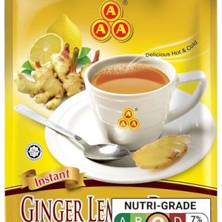 3A Instant Ginger Tea, Lemon, 20 Count