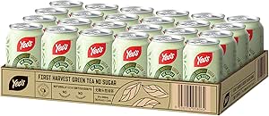 YEO'S FIRST HARVEST GREEN TEA NO SUGAR 300ML (CASE OF 24)