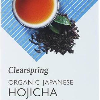 Clearspring Organic Japanese Hojicha, Roasted Green Tea - Teabags, 36 g