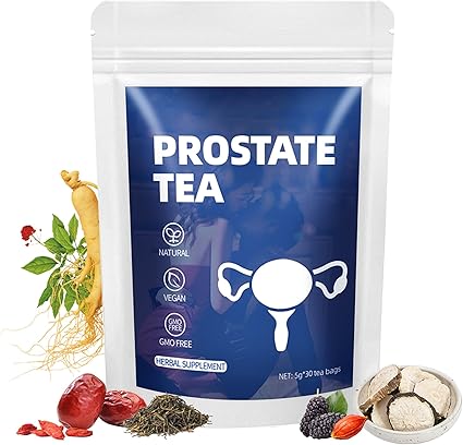 VAEYAE 30 Count Herbal Prostate Health Support Tea, Natural Ingredient Prostasan Filter Teabags for Men