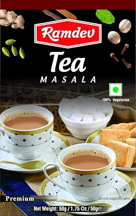 Ramdev Tea Masala 50 g Pack of 5