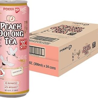 Pokka Peach Oolong Tea, 24 x 300ml