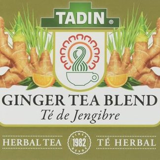 Tadin Herb and Tea Caffeine Free Ginger Root, 24 Count (Pack of 6)