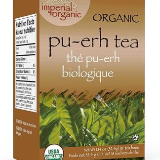 Imperial Organic Tea, Pu-Erh, 18 Tea Bags,1.14 Ounce