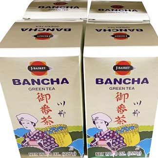 Hime Ban Cha Green Tea, 8-Ounce Boxes (Pack of 4)