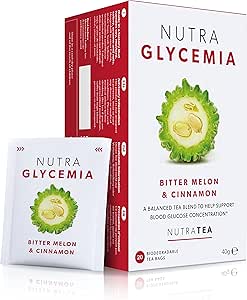 NutraTea Nutra Glycemia - Diabetic Tea, 20 Tea Bag, 40g