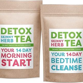 14 Day Teatox: Detox Skinny Herb Tea - Effective Detox Tea - Helps with Bloating and Constipation - Supports Body Cleanse - 100% NATURAL