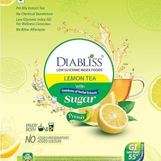 Diabliss DiaBliss Herbal Diabetic Friendly Lemon Tea 500g - Low Glycemic Food - Diabetes