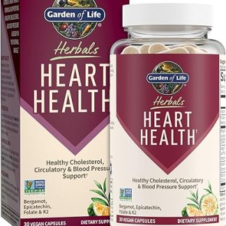 Garden of Life Herbals, Heart Health, Sweet Citrus, 30 Vegan Capsules