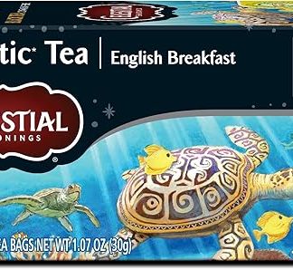 Celestial Seasonings Probiotic English Breakfast Black Tea 16 Count