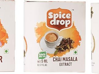 Spice Drop Royal beverage Combo ( Natural Extract of Kesar, Cardamom & Chai Masala), 30ml