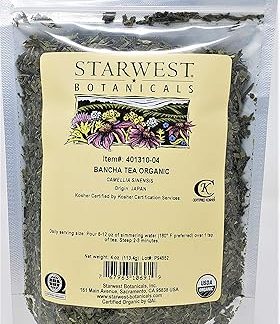 Bancha Tea Organic - 4 Oz,(Starwest Botanicals)