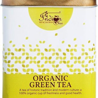 The Indian Chai - Organic Green Tea 100G, Infused With Nature's Goodness - Energize Your Senses, Boost Well-Being, And Embrace A Healthful Lifestyle! 100 G (Pack Of 1)