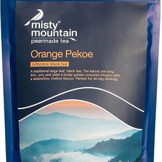 Misty Mountain Orange Pekoe Pure Orthodox Black Tea, Best for All Day Drinking - (60 Cups)