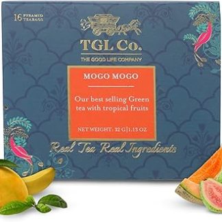 TGL Co. The Good Life Company TGL Co. Mogo Mogo Green Tea with Natural Fruits 16 Tea Bags