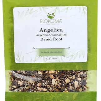 100% Pure Biokoma Angelica Dried Root 100g (3.55oz) in Resealable Moisture Proof Pouch