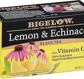 BigelowTea Lemon and Echinacea Black Tea 18ct