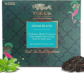 TGL Co. The Good Life Company Tgl Co. Assam Black Tea Bags/Loose Tea Leaf (16 Tea Bags) Pack Of 2 32 Tea Bags